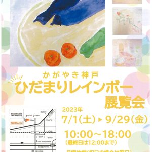 兵庫県障害者アートギャラリー　第12回常設展 「かがやき神戸　ひだまりレインボー展覧会」の開催